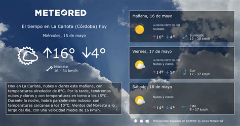 el tiempo en la carlota cordoba|El tiempo en La Carlota ( Córdoba ) a 14 días